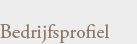bedrijfsprofiel